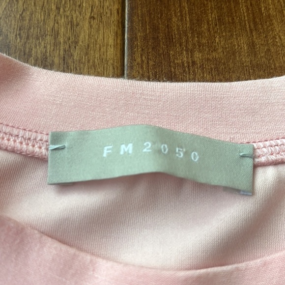 FM 2050 Pink Sparkly Teddy bear Long Sleeves Shirt - Picture 6 of 11